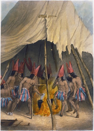 Danse au Géant, 1853 - Captain Seth Eastman